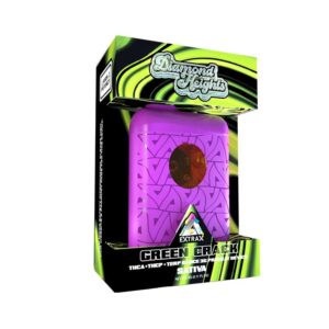 delta extrax diamond heights thca+thcp disposable | green crack – 3g