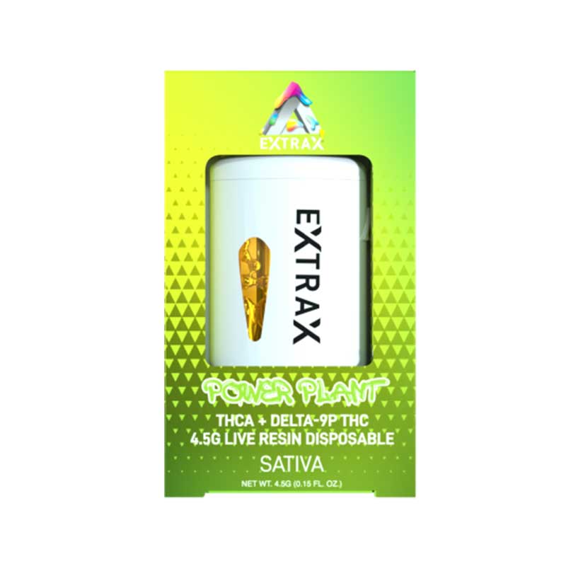 delta extrax thca + delta 9p disposable | power plant – 4.5g delta extrax thca + delta 9p disposable | power plant – 4.5g